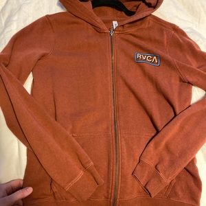 RVCA zip up hoodie